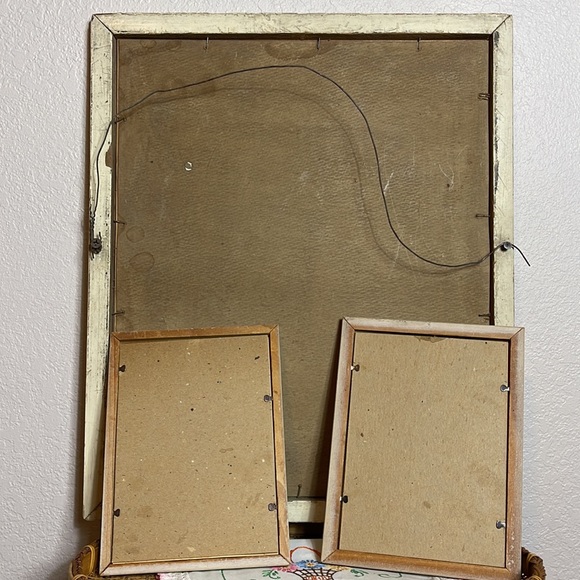 Vintage Antique Lithograph Floral Gallery Wall Set of 3 - Picture 12 of 12